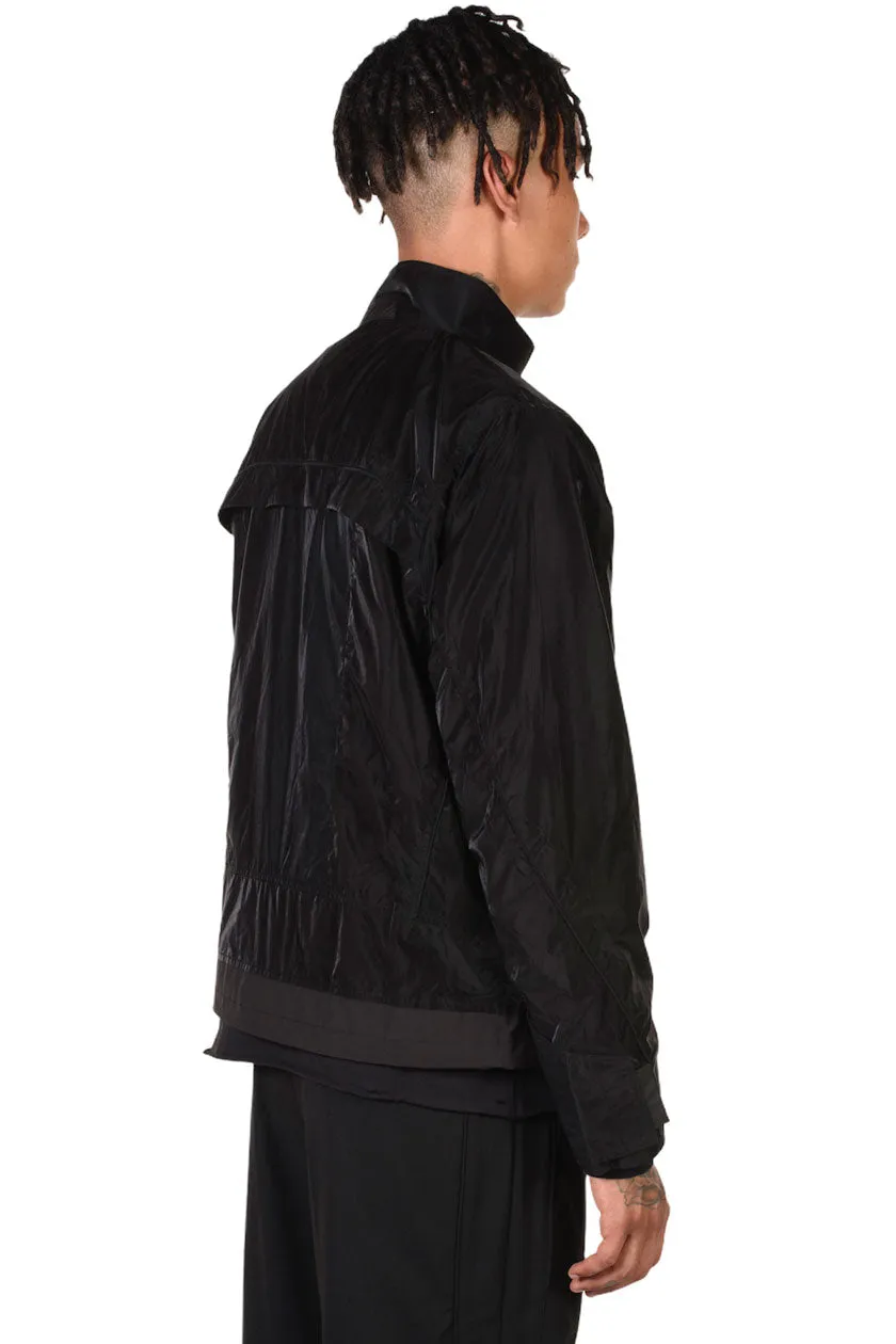 Arc Panelled Construction Track Jacket