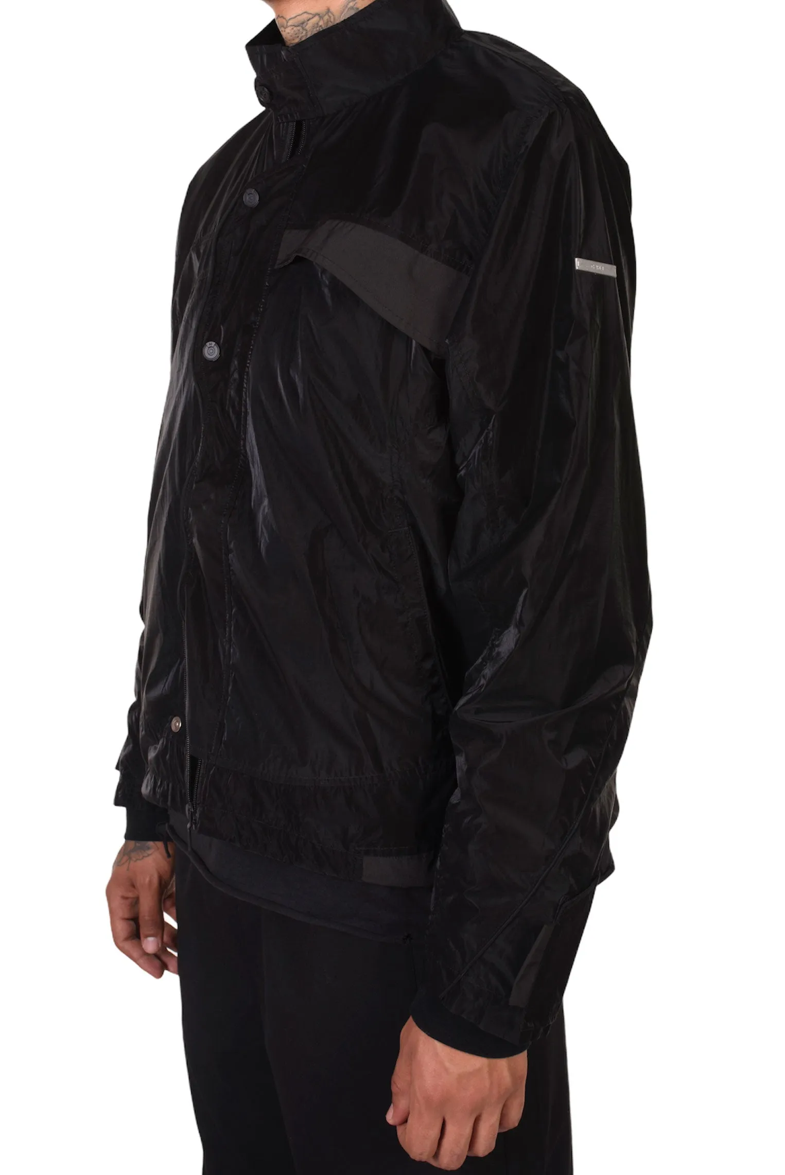 Arc Panelled Construction Track Jacket