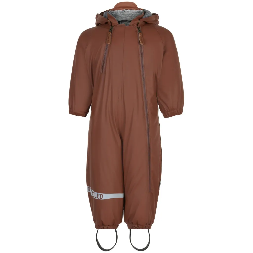 Baby PU Snowsuit - Mink