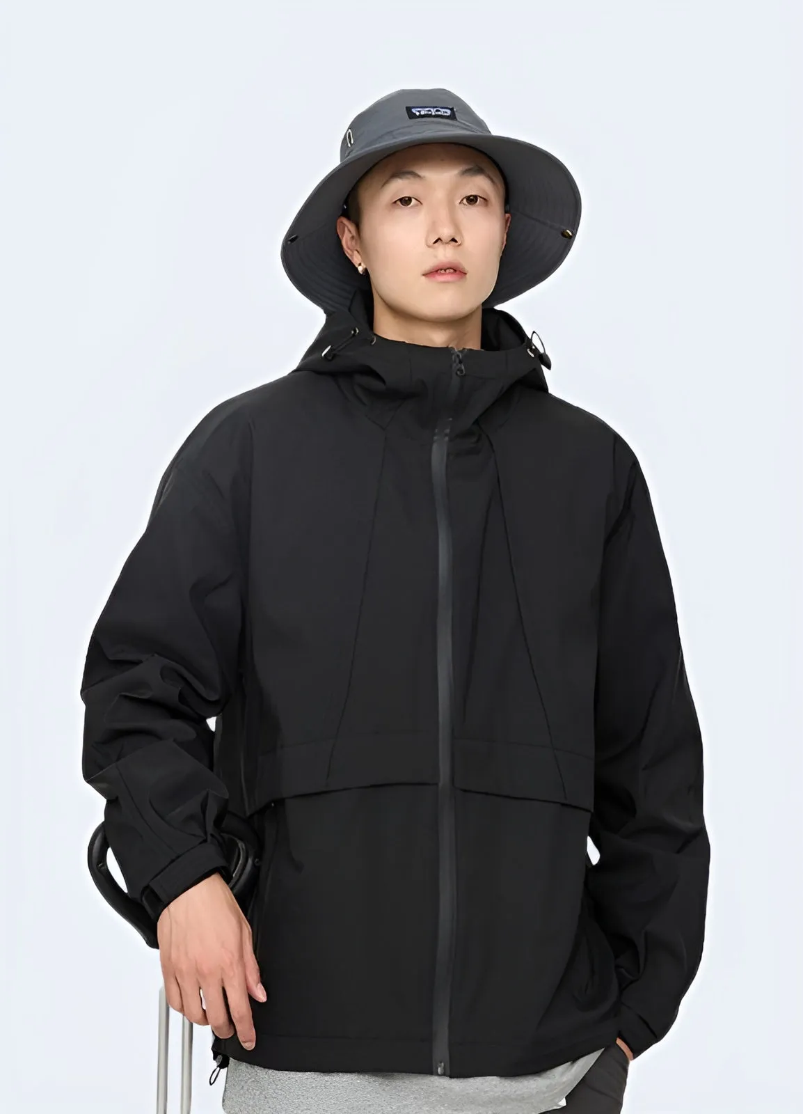 Cargo Jacket With Hood