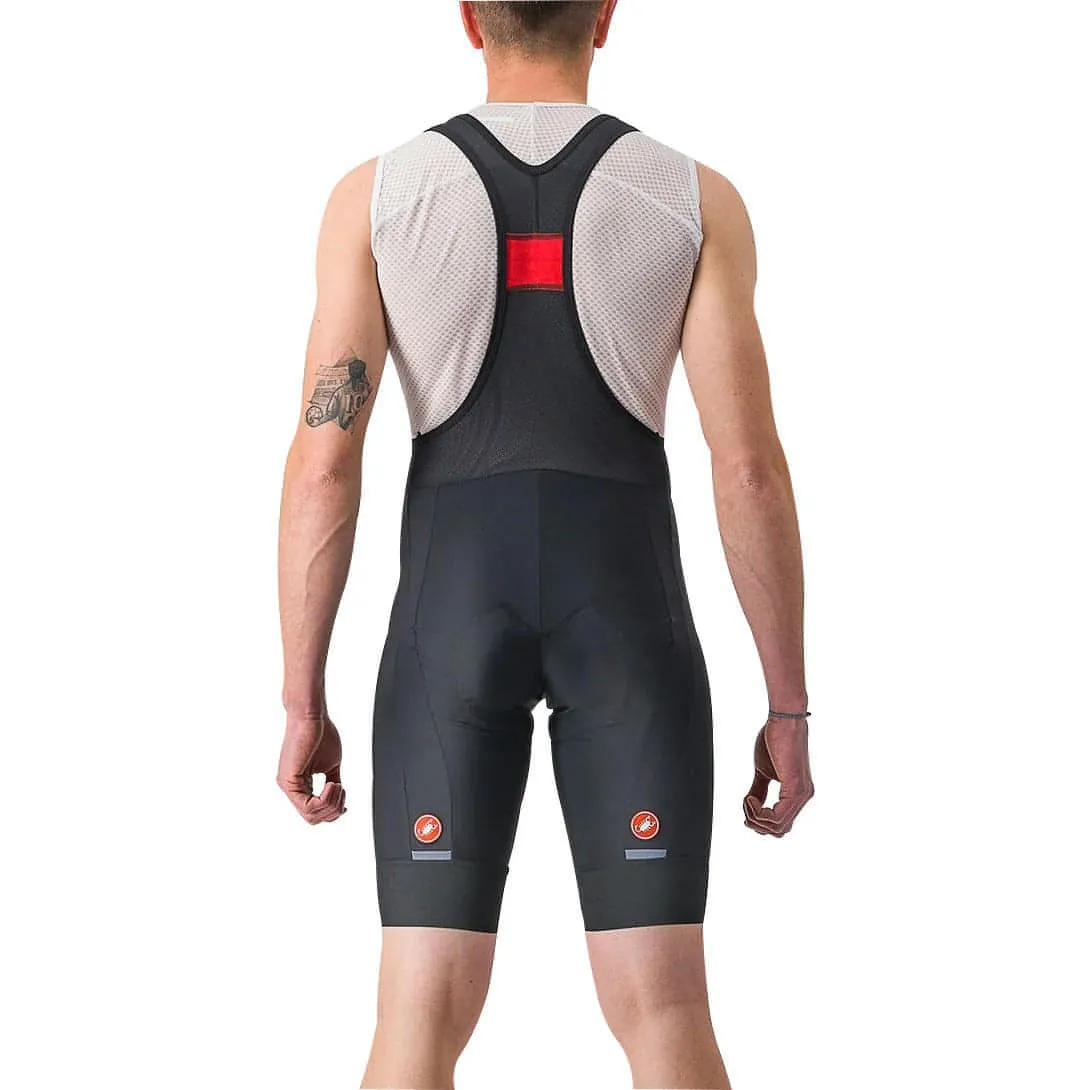 Castelli Entrata 2 Mens Cycling Bib Shorts - Black