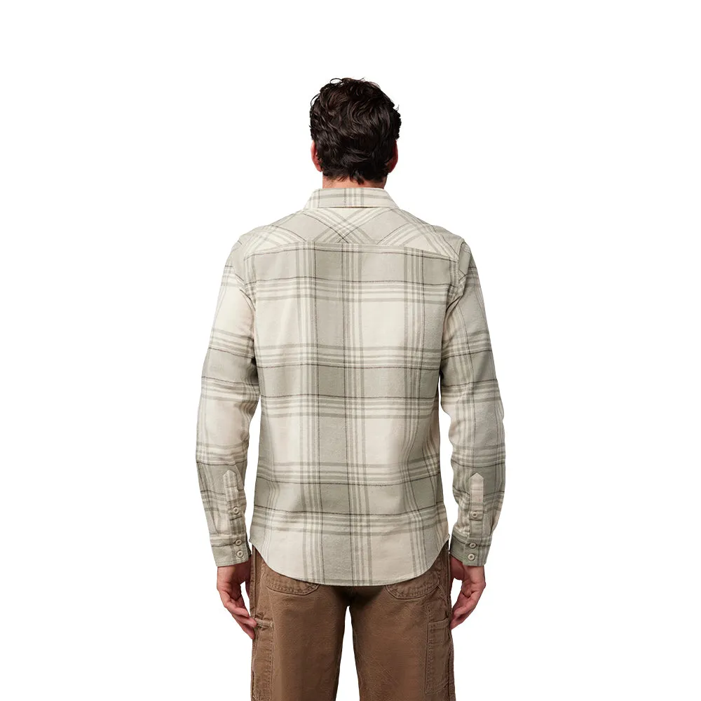 FOX TRAILDUST FLANNEL LS SHIRT [CREAM]