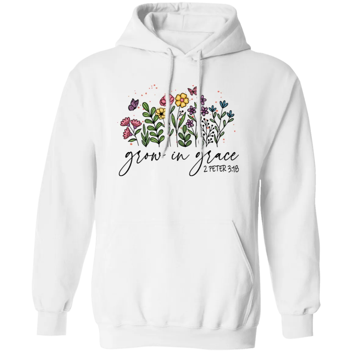 Grow in Grace  Pullover Hoodie