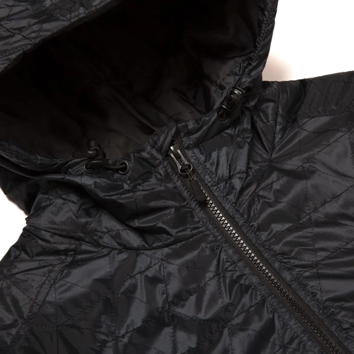 HUF POLYGON QUILTED JACKET // BLACK