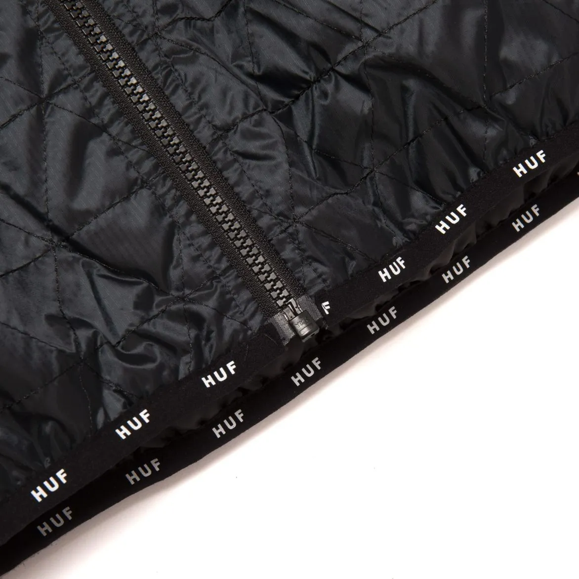 HUF POLYGON QUILTED JACKET // BLACK