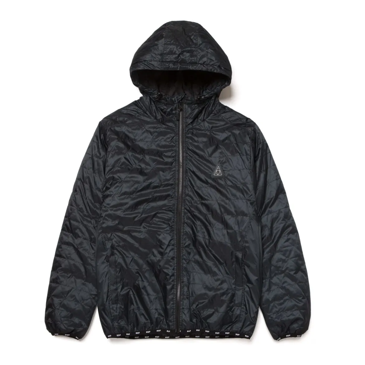 HUF POLYGON QUILTED JACKET // BLACK