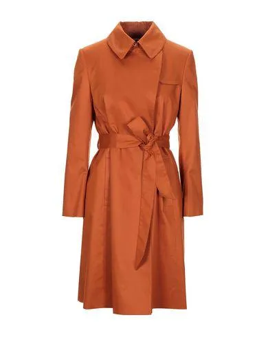 L' Autre Chose Women Overcoat Rust 8 UK