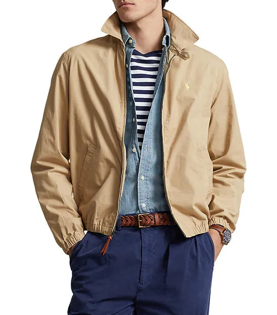 Men's Bayport Poplin Jacket Beige/Khaki