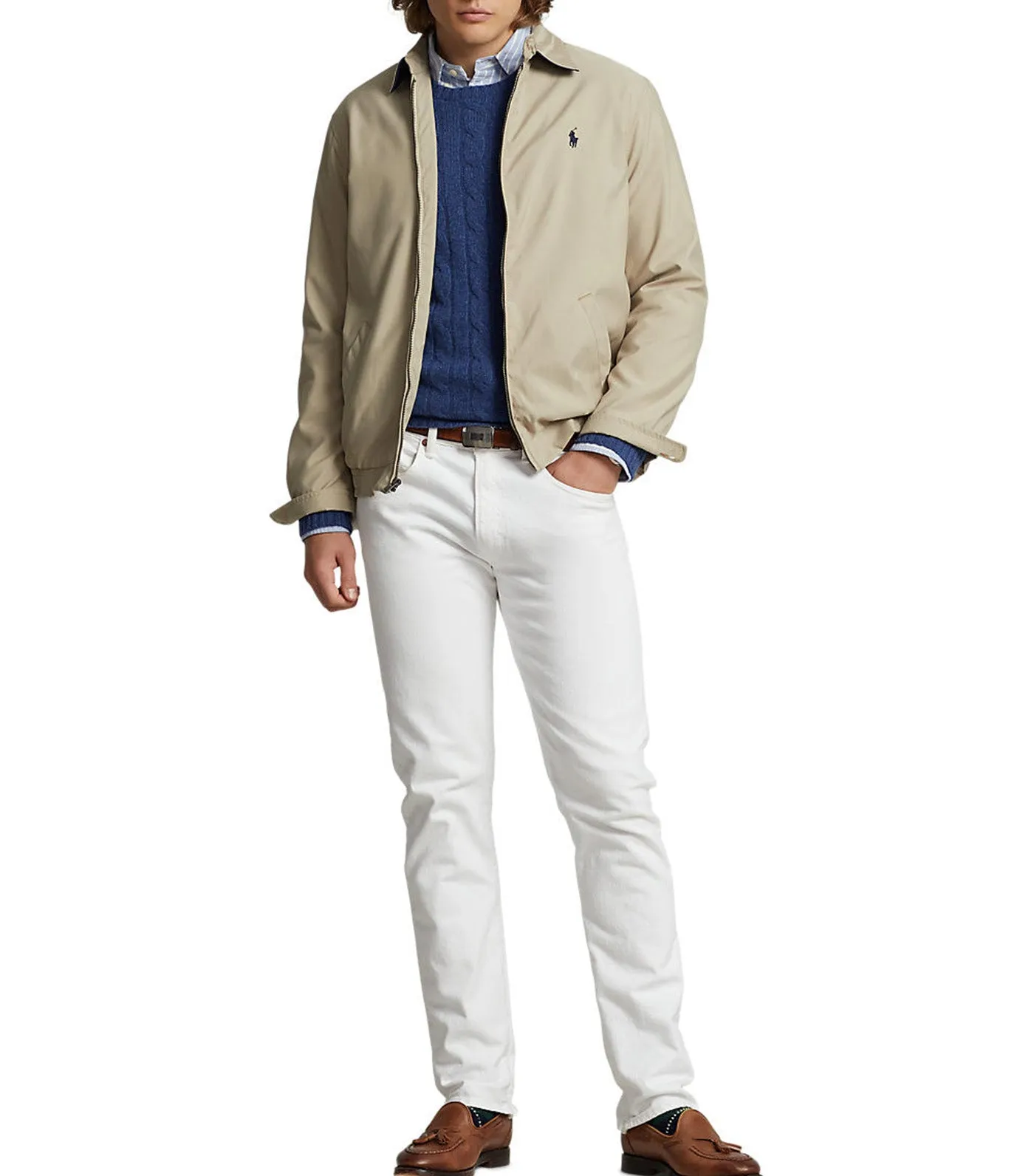 Men's Bi-Swing Jacket Khaki Uniform