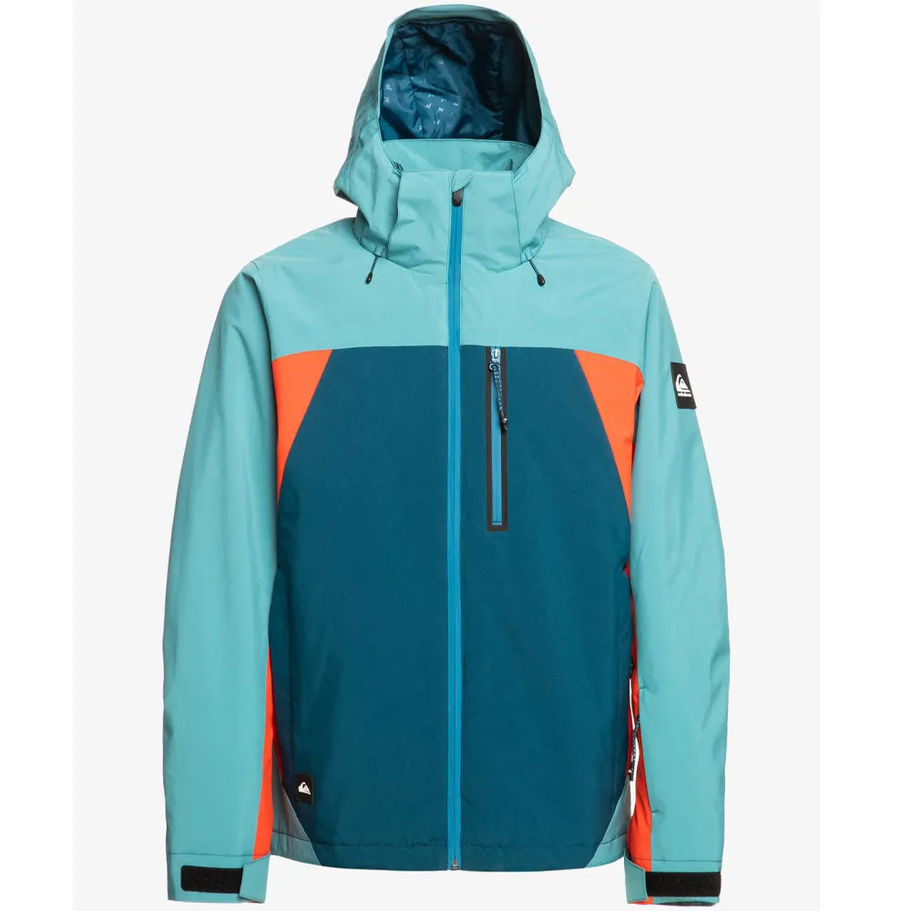 Quiksilver Mission Plus Snowboard/Ski Jacket - Majolica Blue