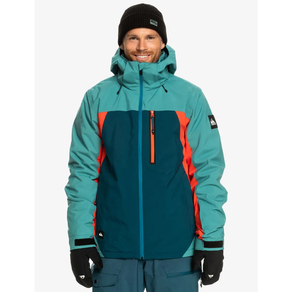 Quiksilver Mission Plus Snowboard/Ski Jacket - Majolica Blue