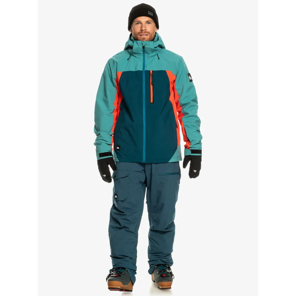 Quiksilver Mission Plus Snowboard/Ski Jacket - Majolica Blue