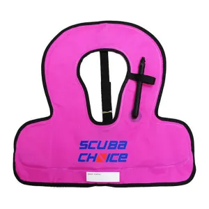 Scuba Choice Purple Kids Children Youth Snorkel Vest, with Name Box