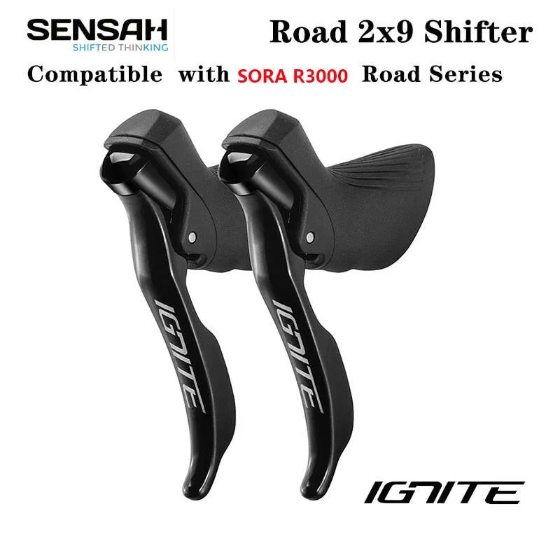 SENSAH Road Bike Shifter 2x8 2X9 2X11 Speed Brake Lever for Ultglegra 105 Sora Claris