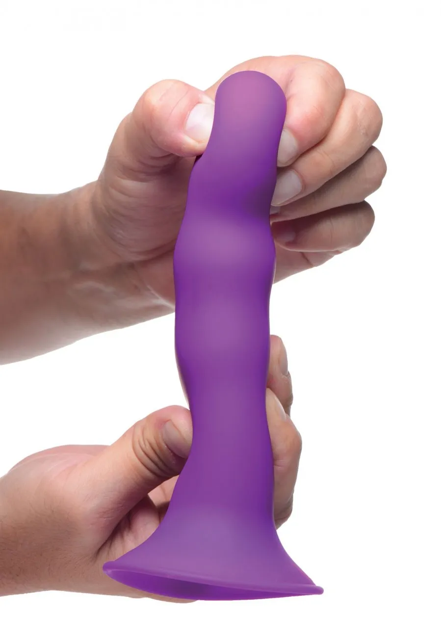 Squeezable Wavy Dildo