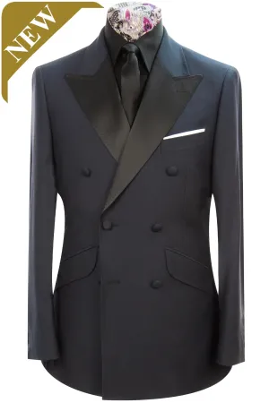 The Beckenham Midnight Navy Double Breasted Suit