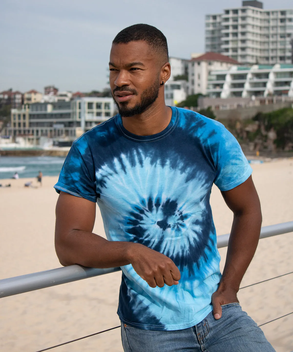 Tie-dye shirt | Mineral Black