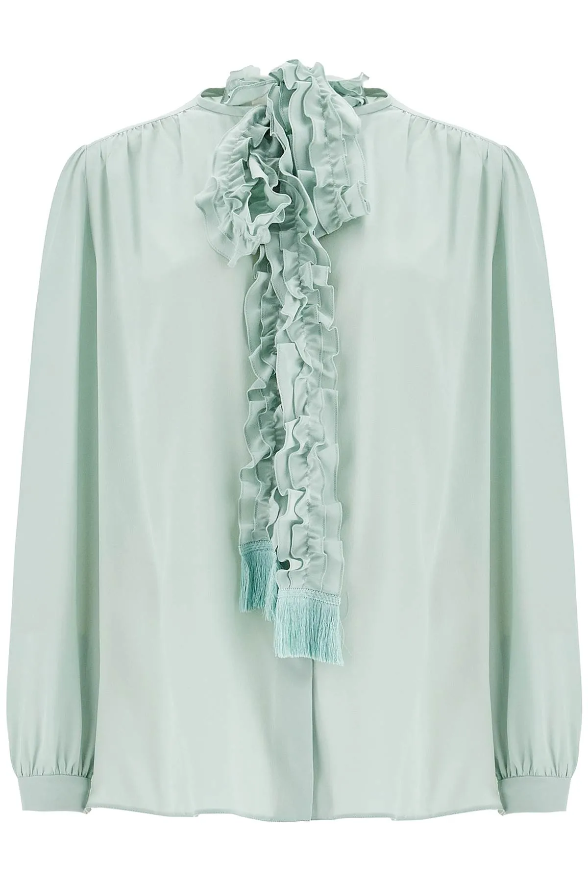 Valentino Garavani Silk Blouse With Bow Detail