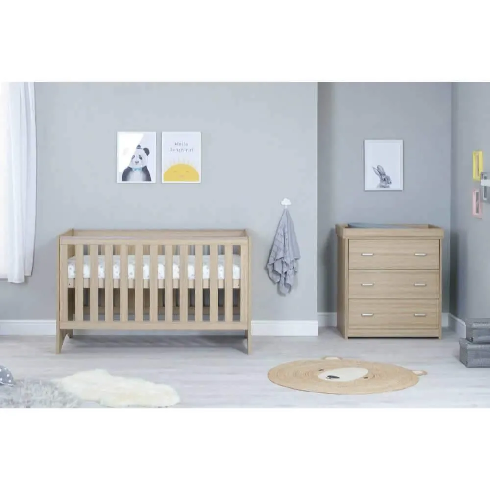 Veni Nursery Furniture Set 2 pcs - Oak