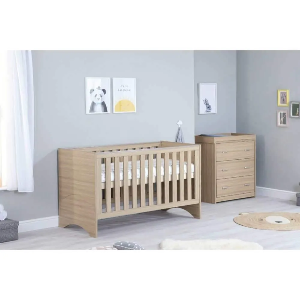 Veni Nursery Furniture Set 2 pcs - Oak