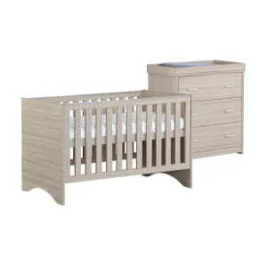 Veni Nursery Furniture Set 2 pcs - Oak