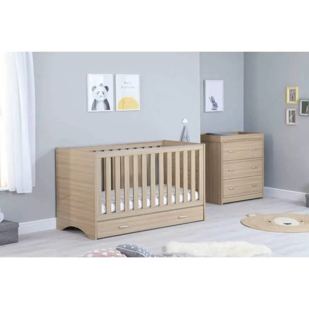 Veni Nursery Furniture Set 2 pcs - Oak