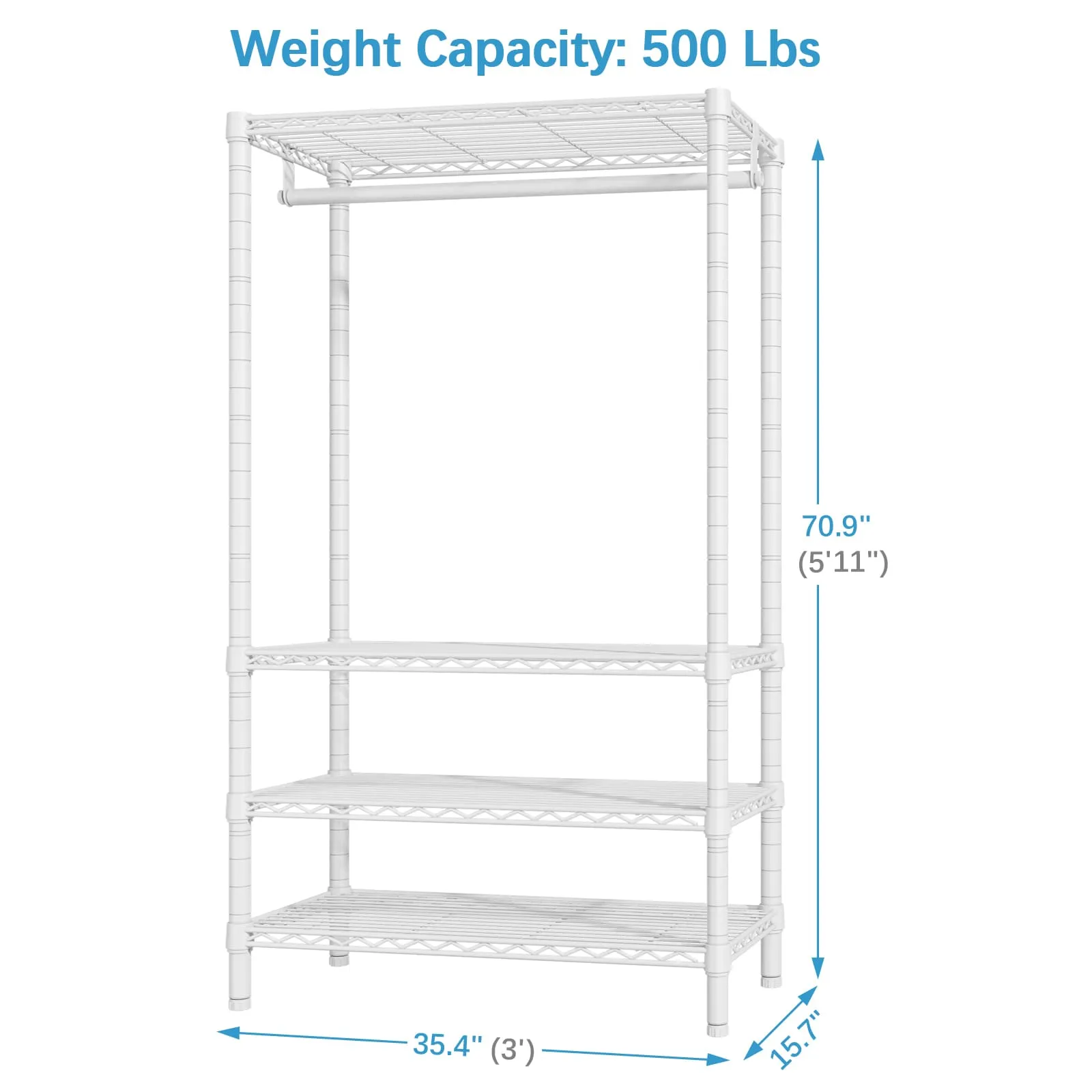 VIPEK V1S Garment Rack