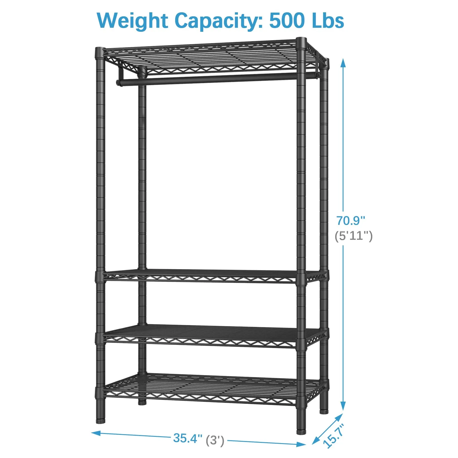 VIPEK V1S Garment Rack