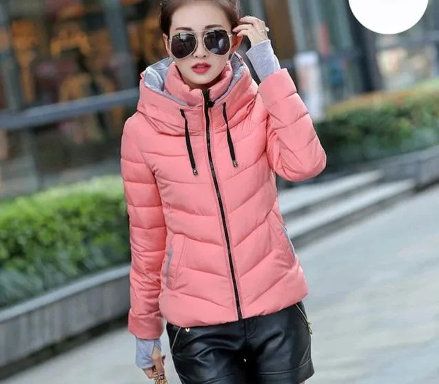 Women Warm Parkas Thicken Outerwear Jacket