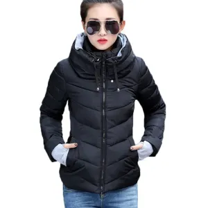 Women Warm Parkas Thicken Outerwear Jacket