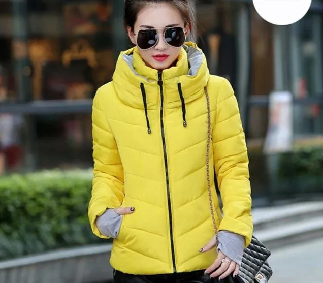 Women Warm Parkas Thicken Outerwear Jacket