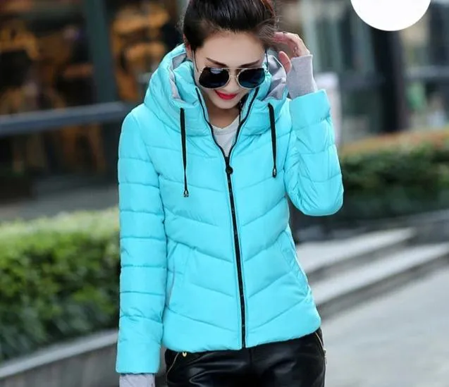 Women Warm Parkas Thicken Outerwear Jacket