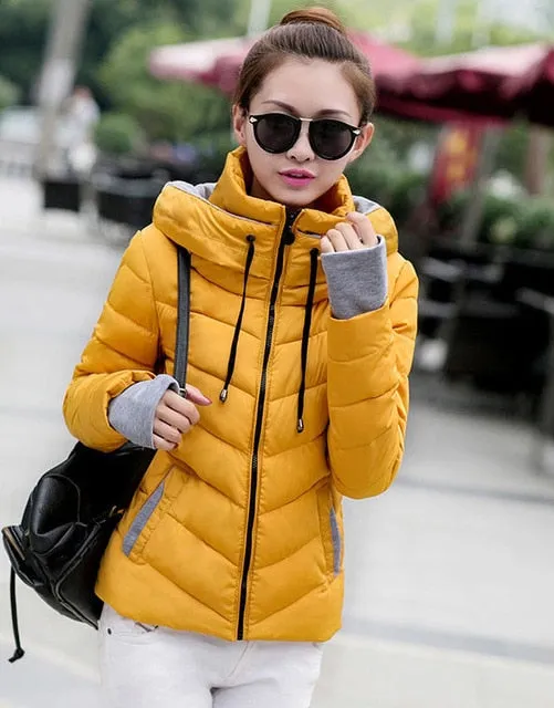 Women Warm Parkas Thicken Outerwear Jacket