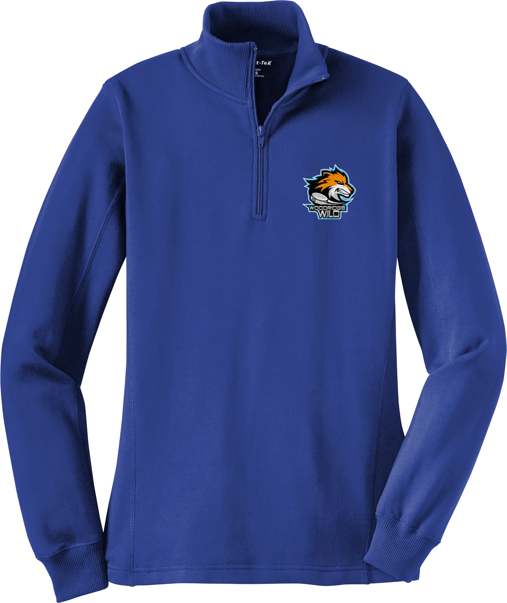 Woodridge Wild Ladies 1/4-Zip Sweatshirt