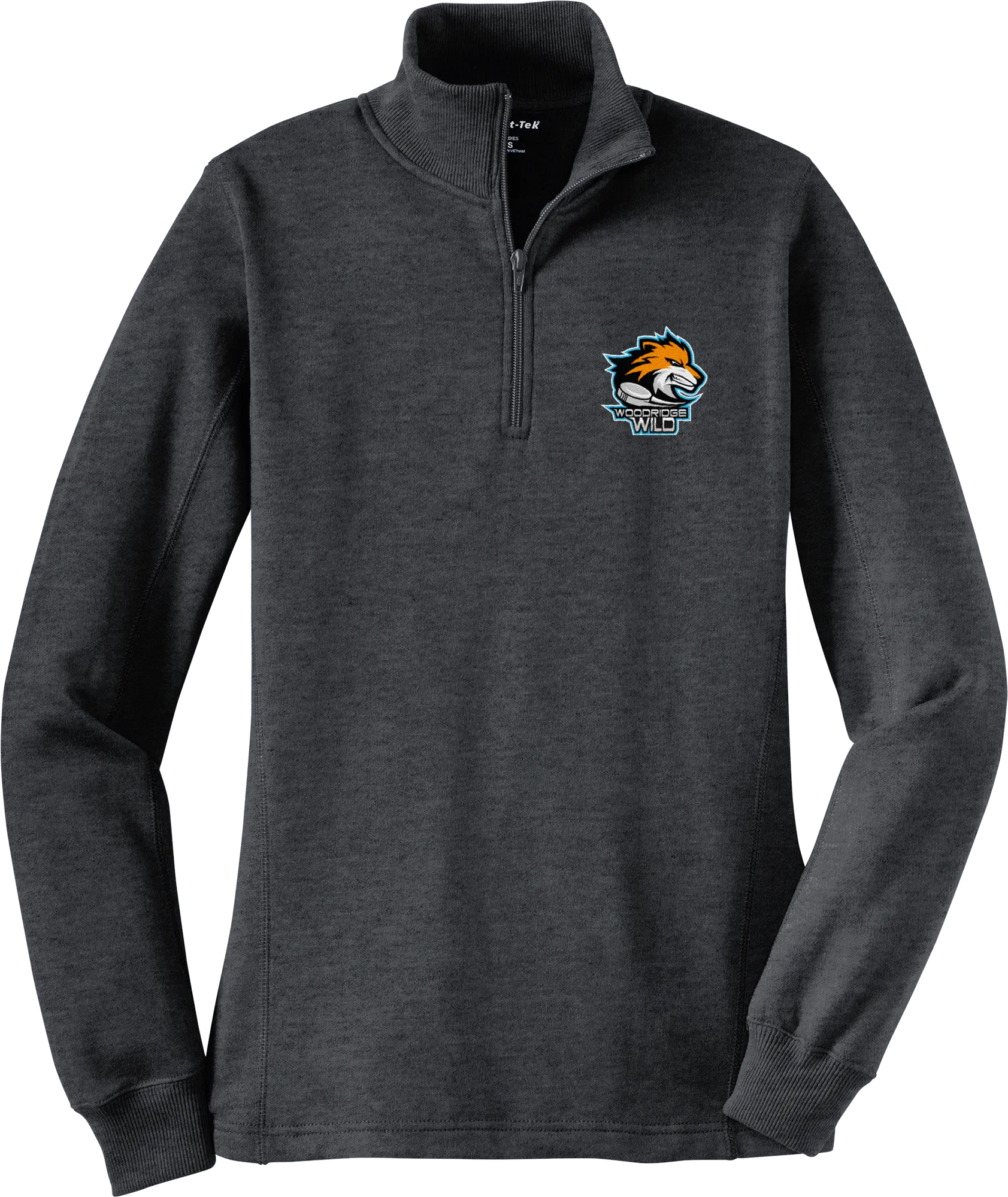 Woodridge Wild Ladies 1/4-Zip Sweatshirt