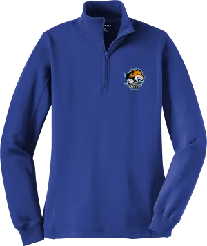 Woodridge Wild Ladies 1/4-Zip Sweatshirt