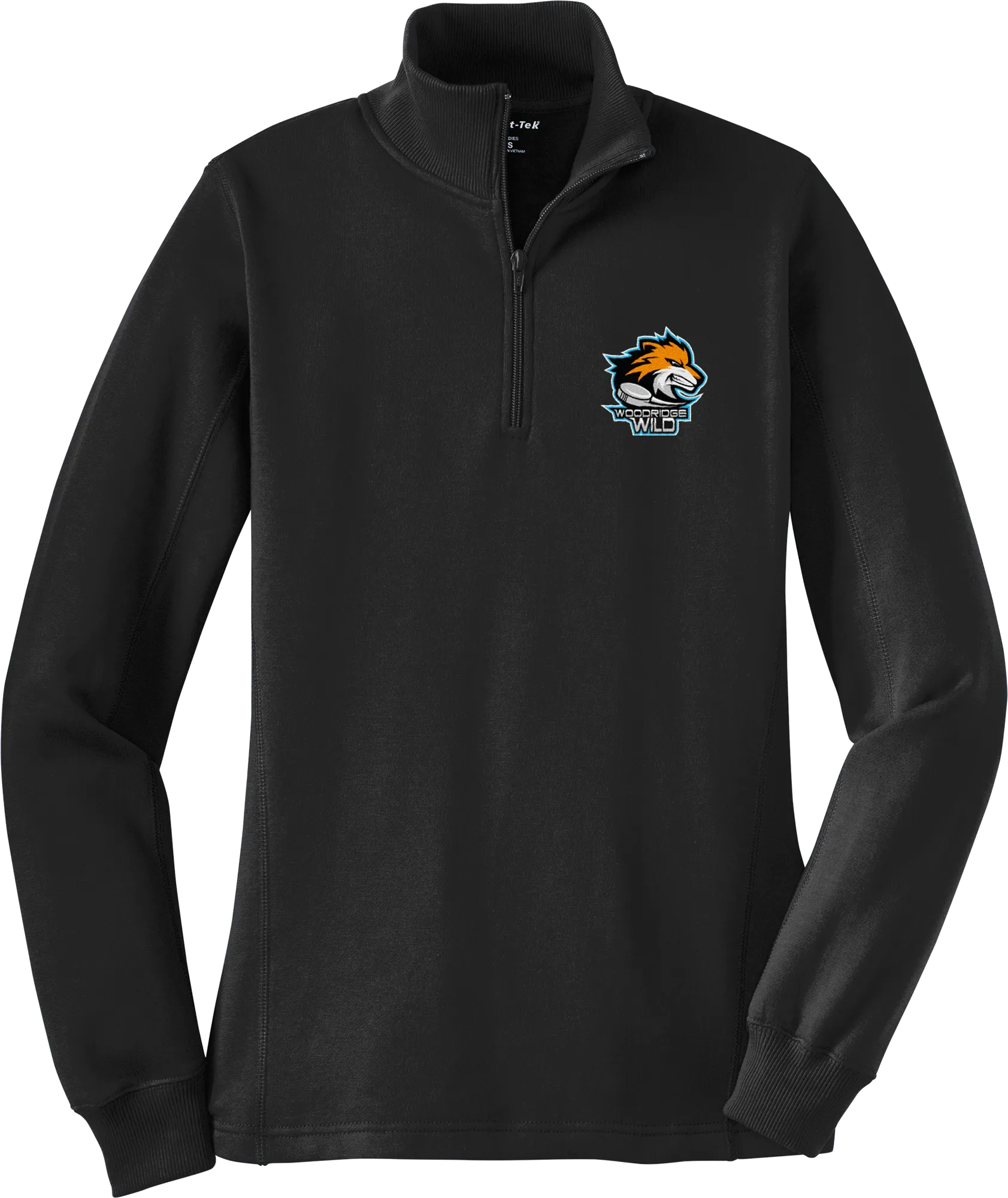 Woodridge Wild Ladies 1/4-Zip Sweatshirt