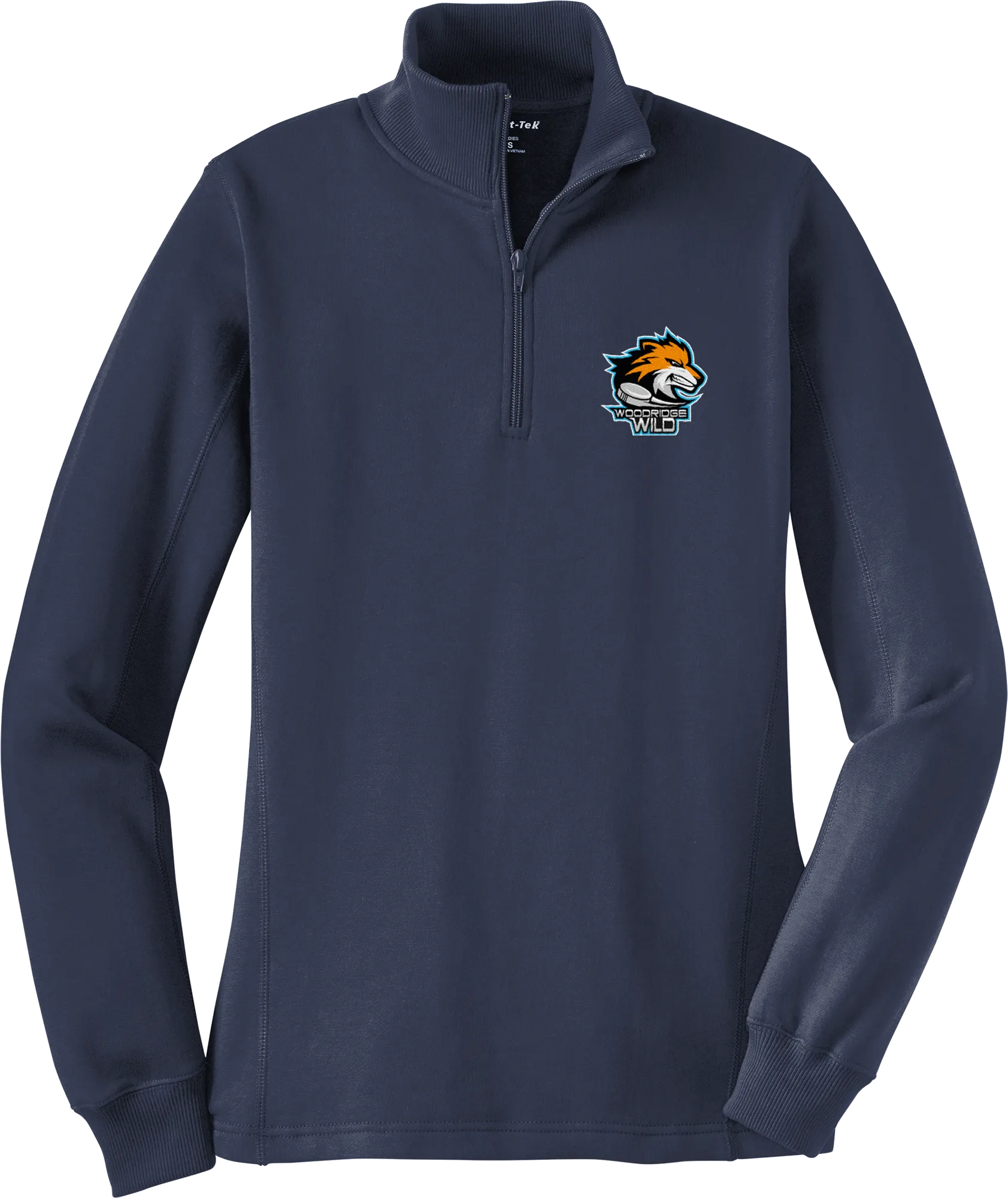 Woodridge Wild Ladies 1/4-Zip Sweatshirt